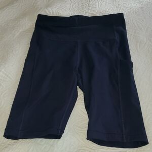 Athleta Women's Dark Blue Bike Shorts